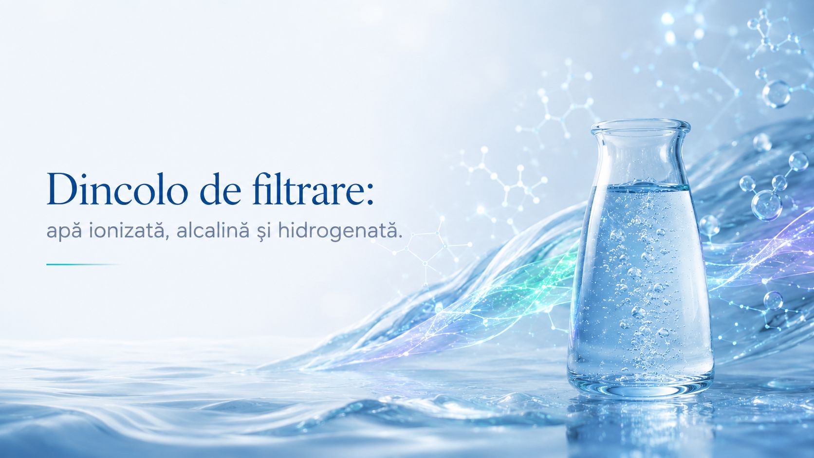Dincolo de filtrare: apă ionizată, alcalină și hidrogenată
